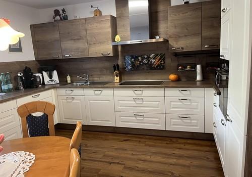 Küche mit dem Eßzimmer