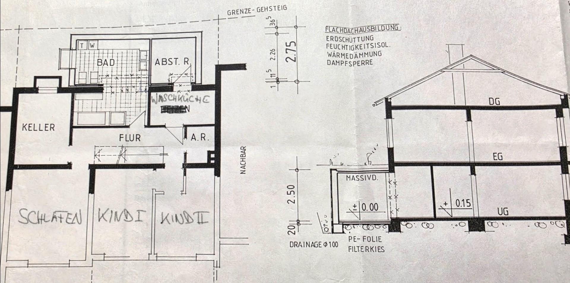 Grundriss UG