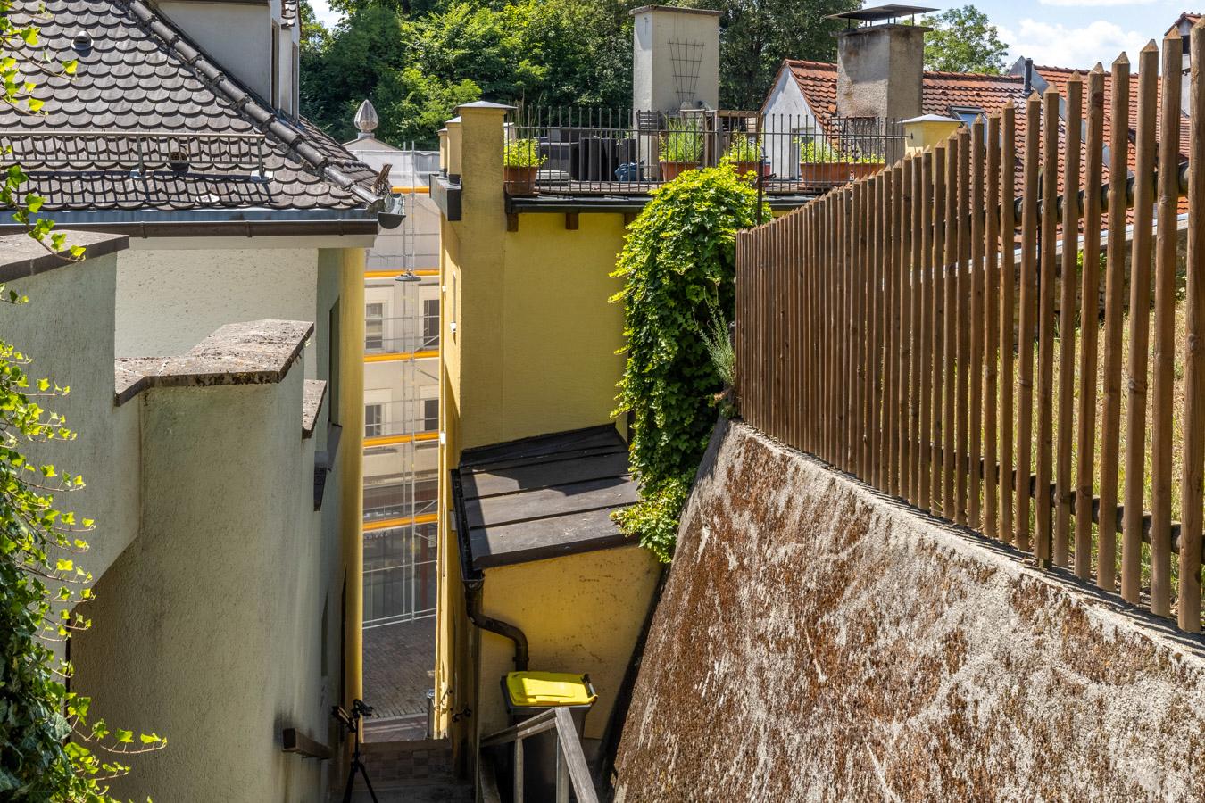 Gasse Hinterhalb
