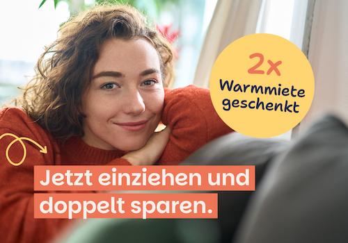Jetzt einziehen und doppelt sparen