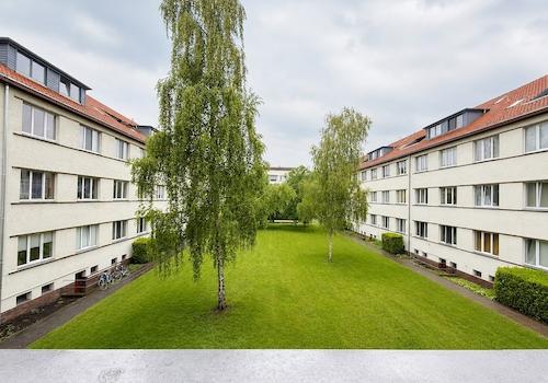 Blick vom Balkon