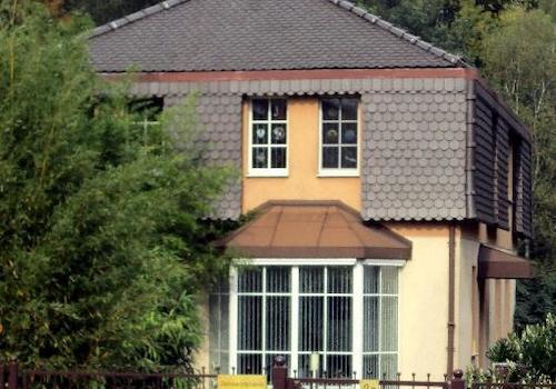 Ansicht von der Straße