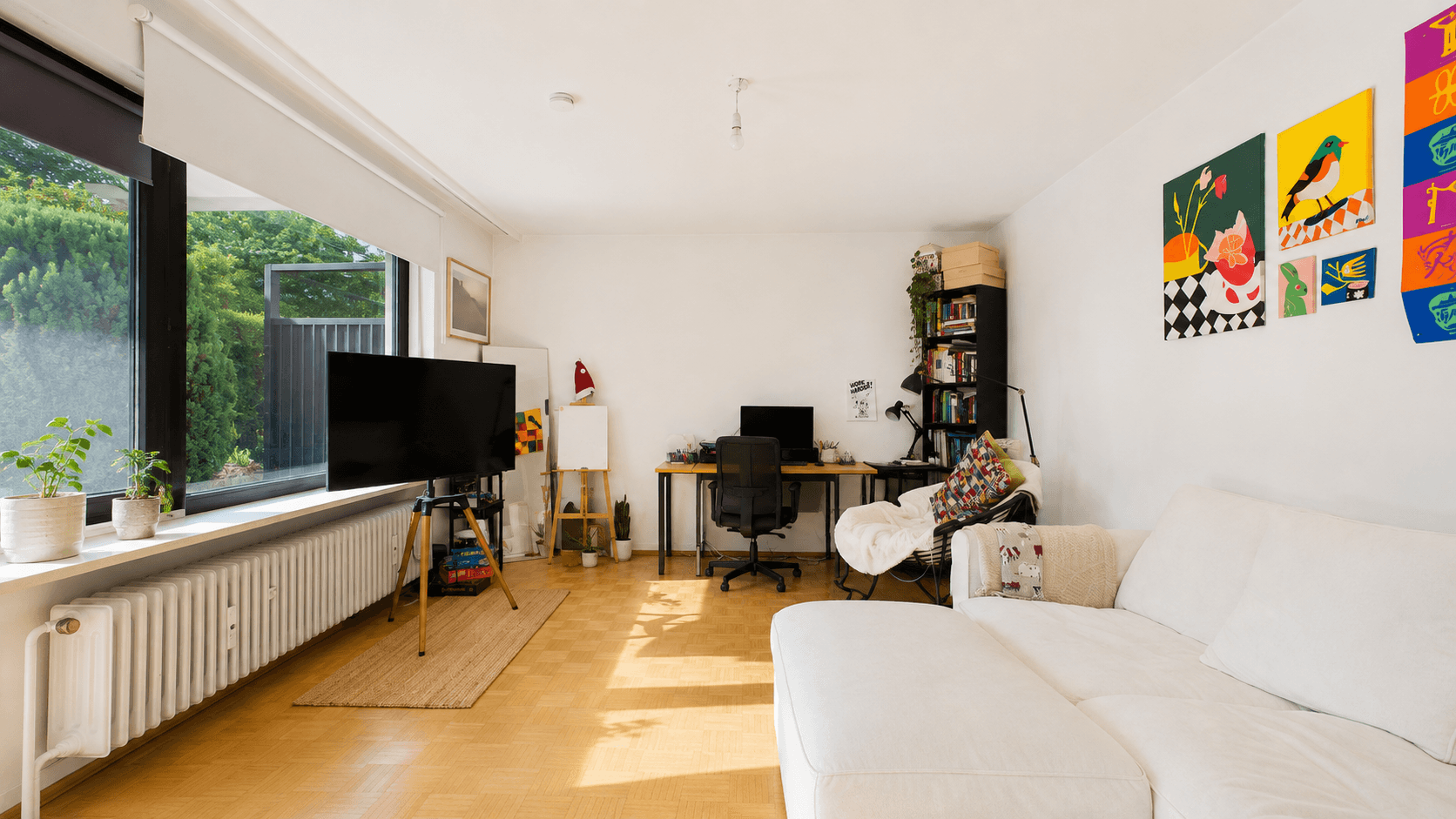 Wohnzimmer (KI-gestützt bearbeitet)