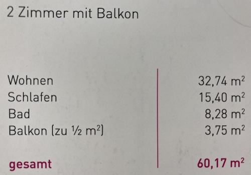 Wohnfläche
