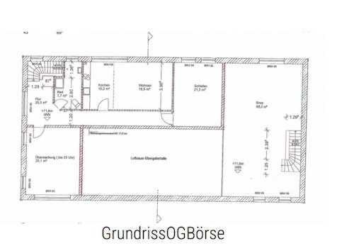 Obergeschoss,Whg. Miete extra