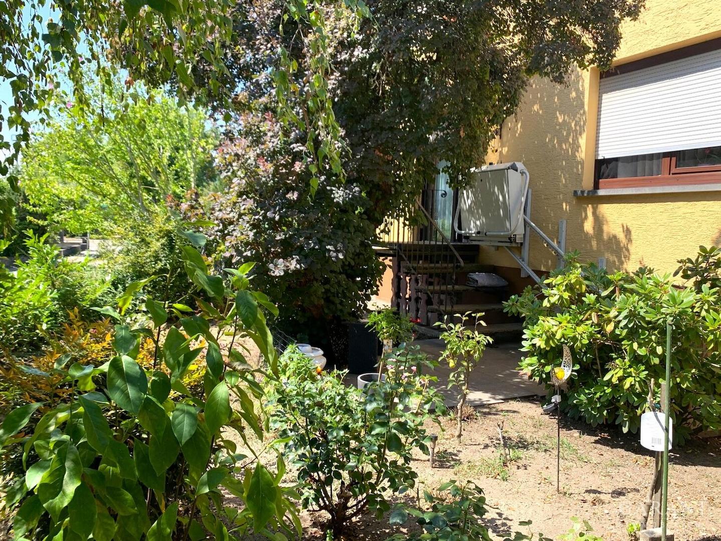 Zugang Garten vom WZ