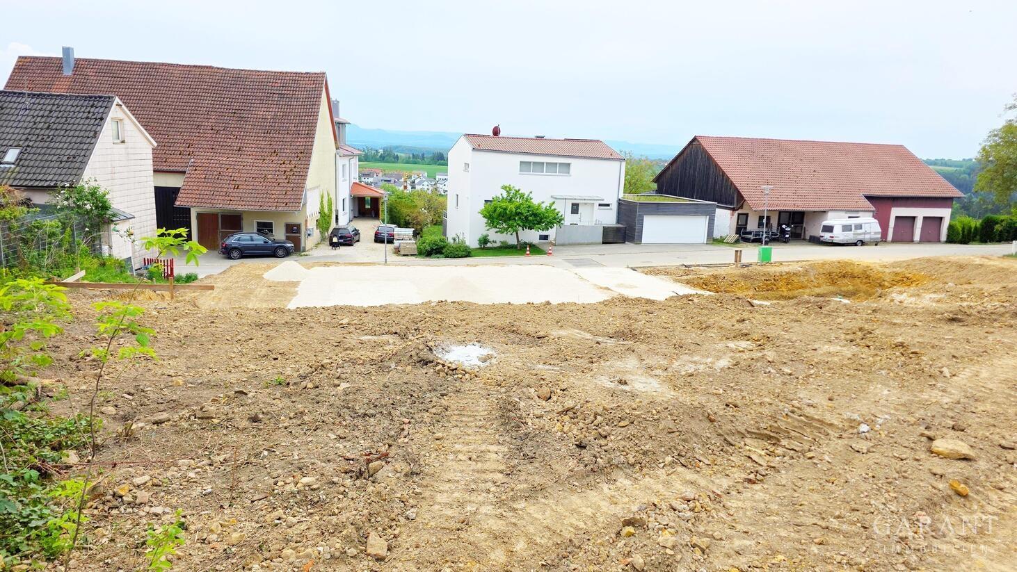 Bauplatz mit Südausrichtung