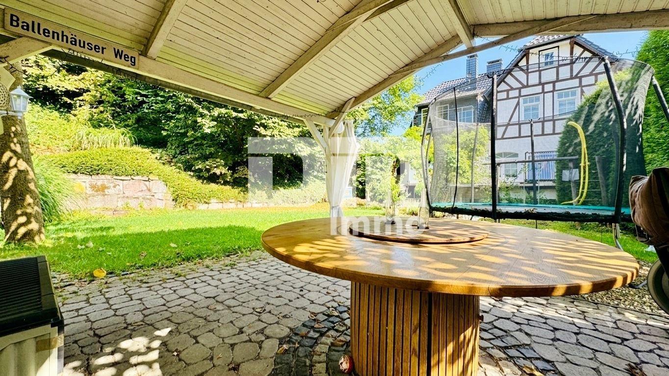 Gartenbereich / Freisitz überdacht