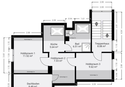 Grundriss DG