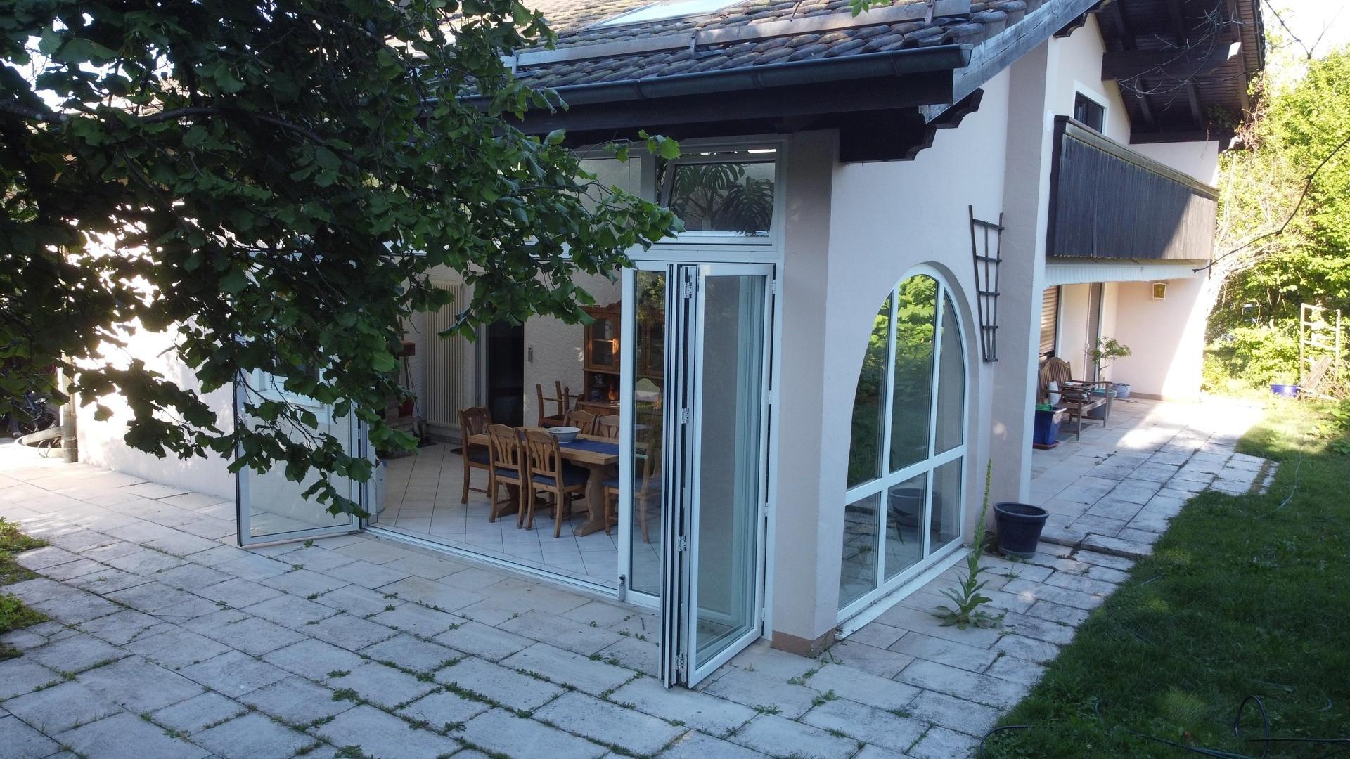 Wintergarten am Haus