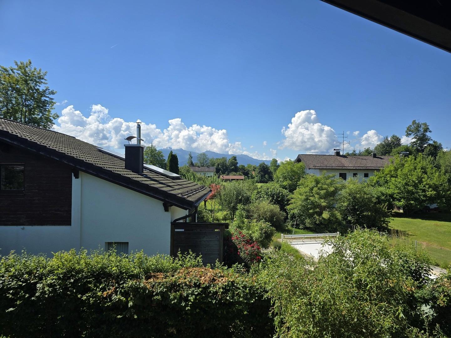 Bergblick vom Südbalkon