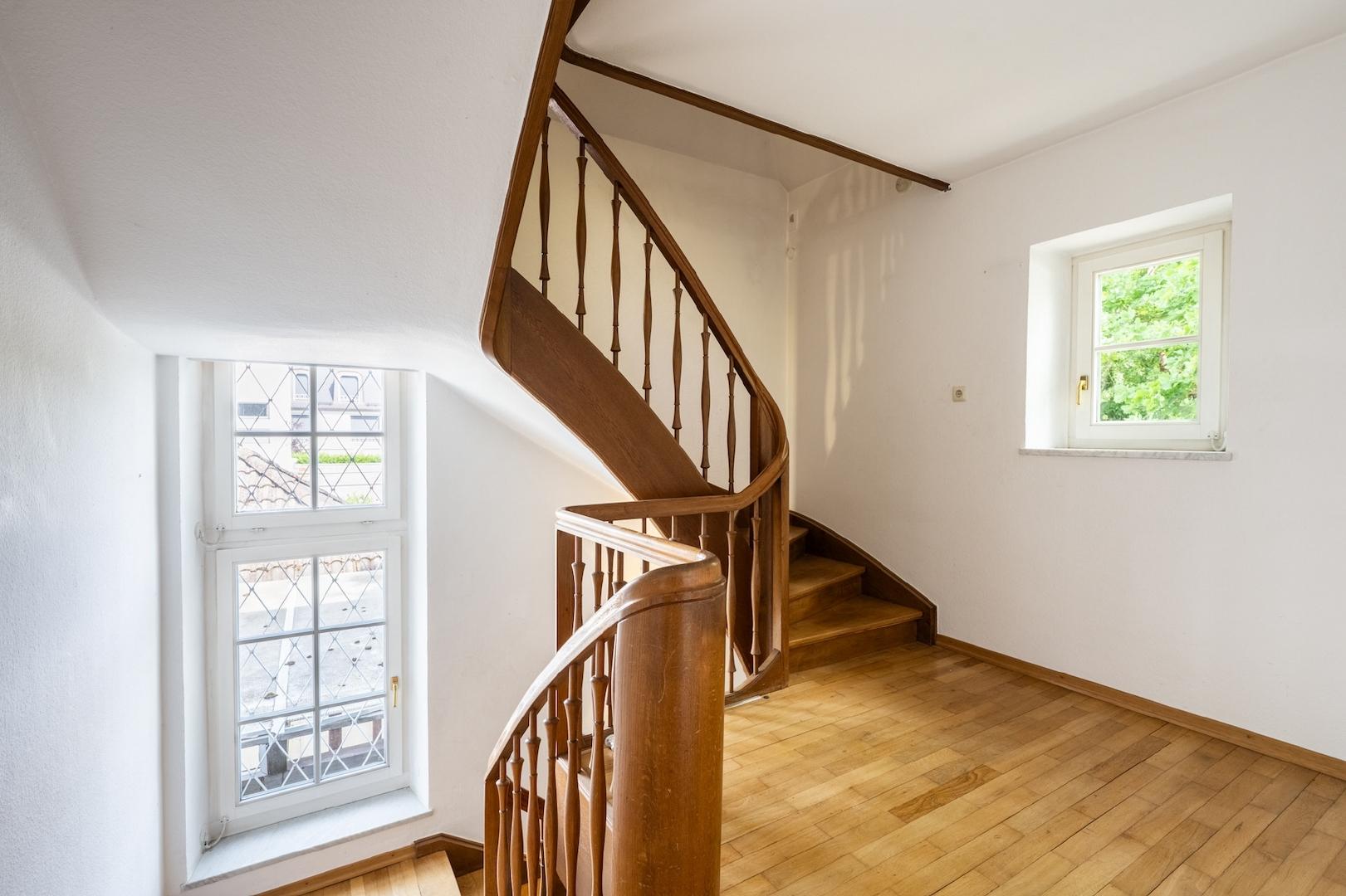 Holztreppe