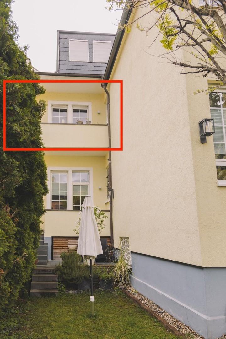 Balkon der Küche