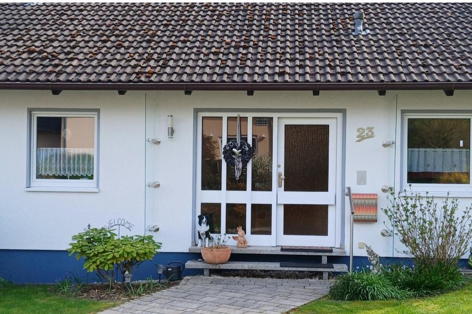 Haustüre mit hochwert.Windfang