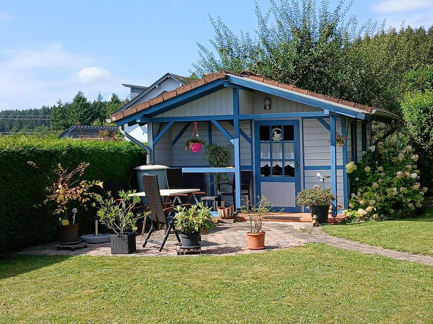 gemütliches Gartenhaus