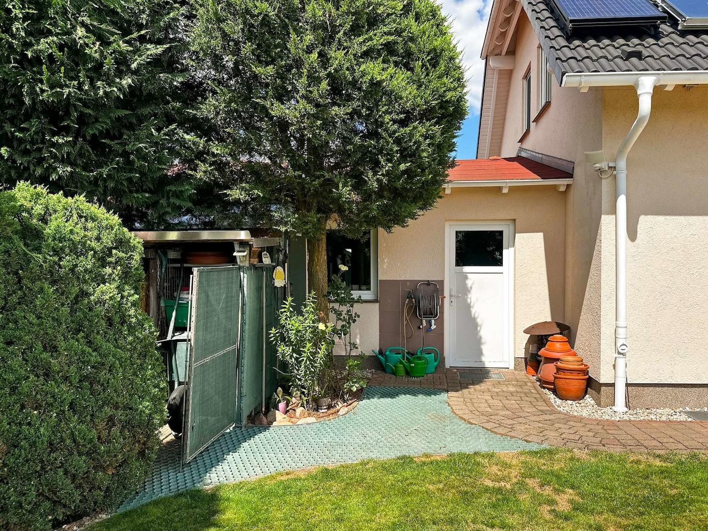 Zugang zur Garage