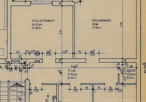 Grundriss, 68,35 qm