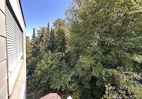 Balkon mit Blick ins Grüne