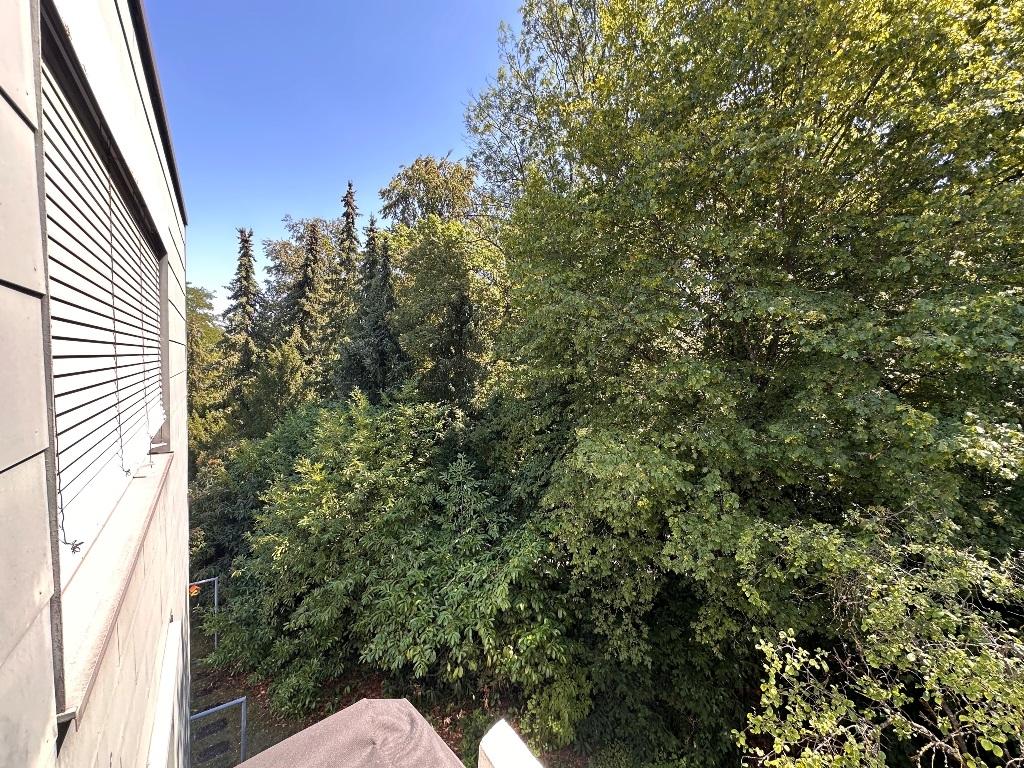 Balkon mit Blick ins Grüne