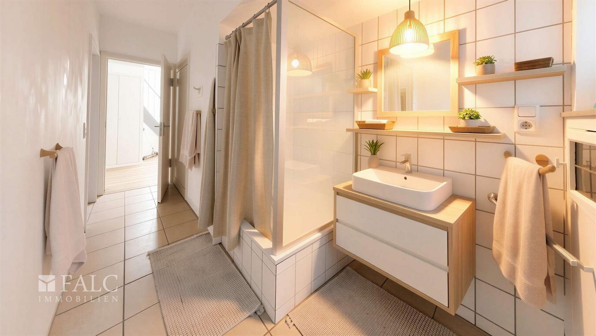 Dusche - (KI generiert) 
