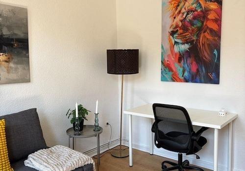 Wohnzimmer Arbeitsplatz