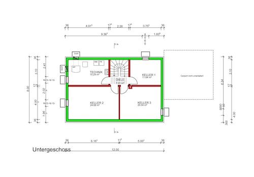 Grundriss UG