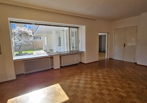 Wohnzimmer Blick in Garten