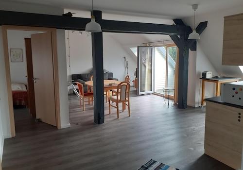 Blick in den Wohnraum