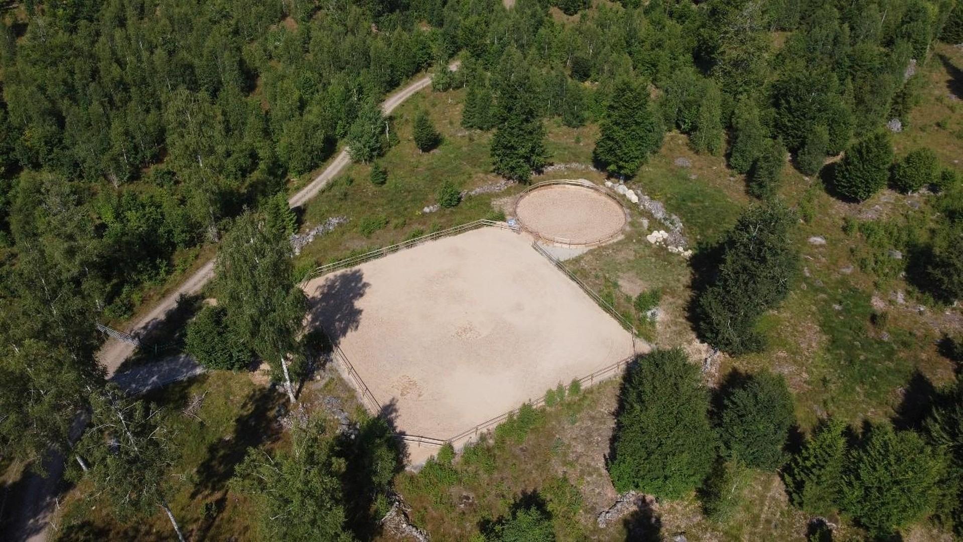 Reitplatz Roundpen
