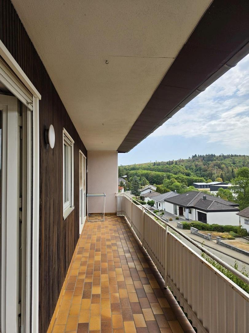 Balkon mit Aussicht
