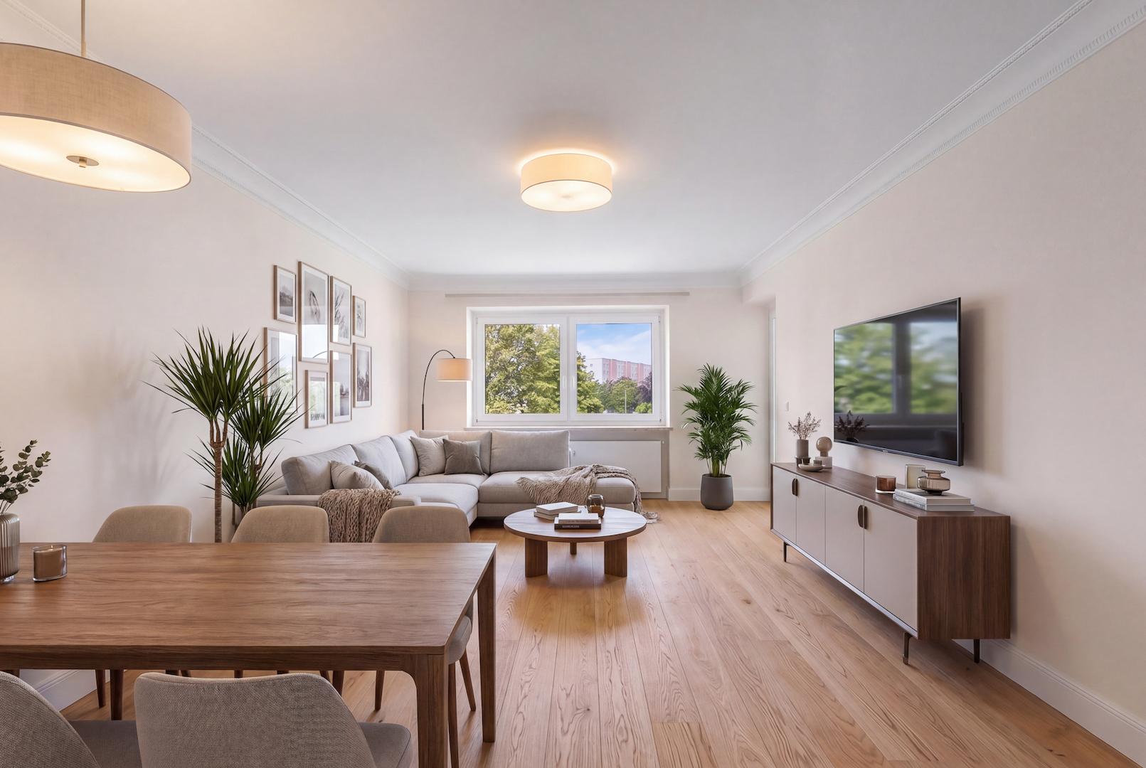 Visualisierung Wohnzimmer