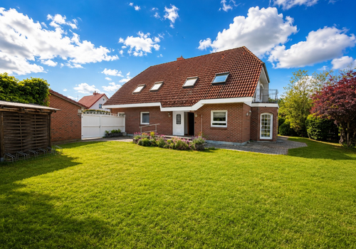 Haus vom Garten