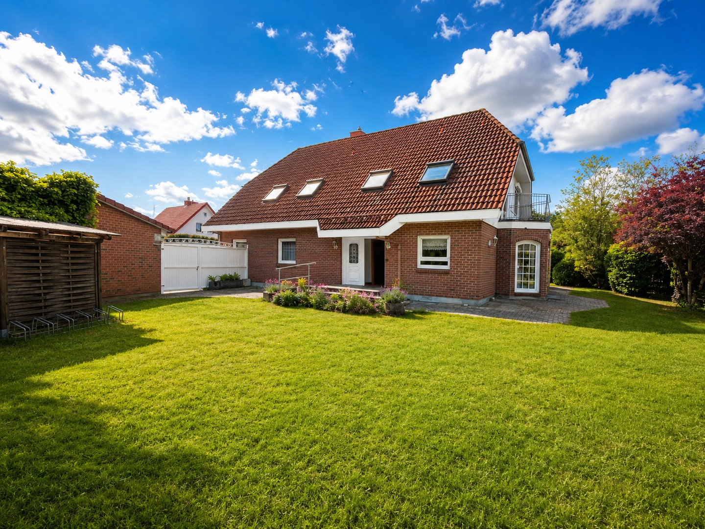 Haus vom Garten