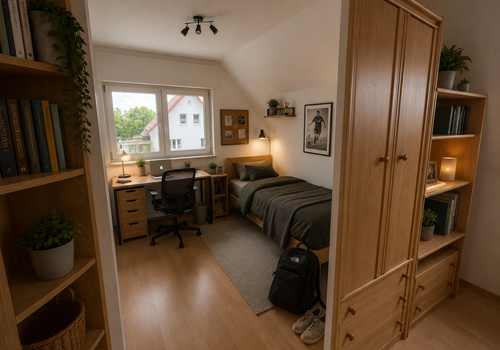 Raum im Dachgeschoss Bild 2
