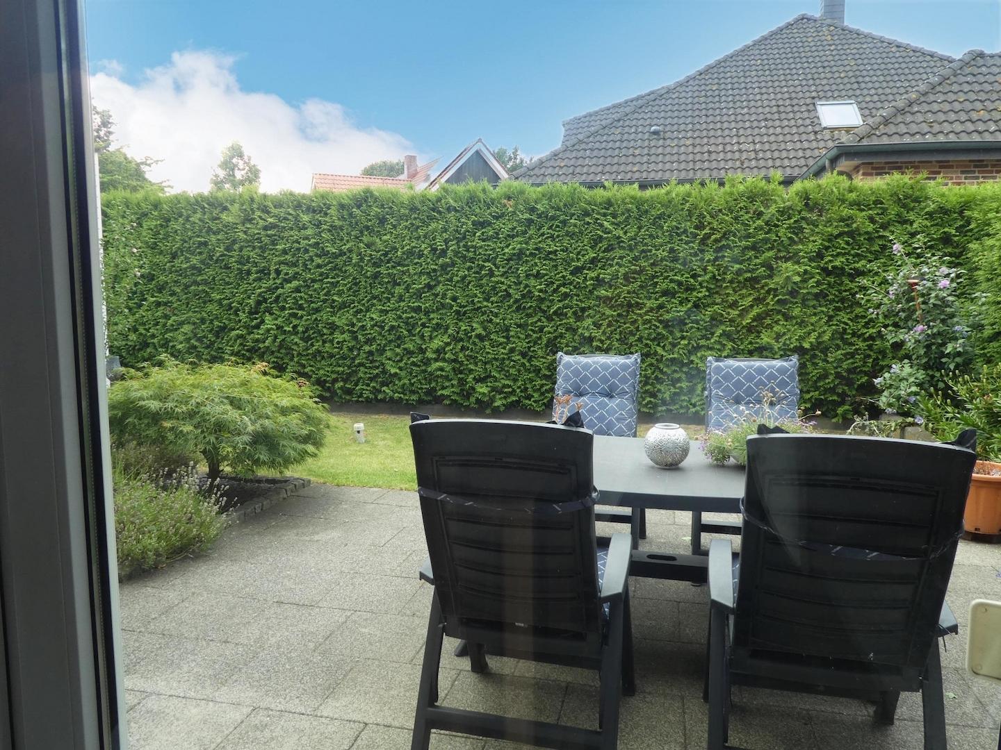 Blick zur Terrasse