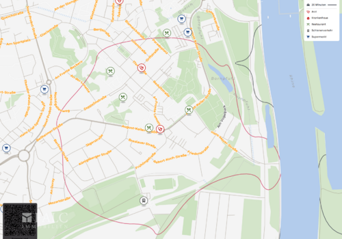 Lageplan (Mikro)