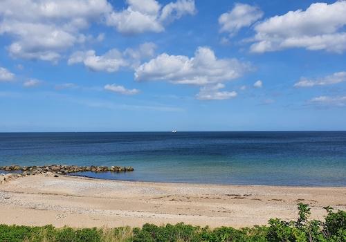 Wolkenschauspiel am Strand