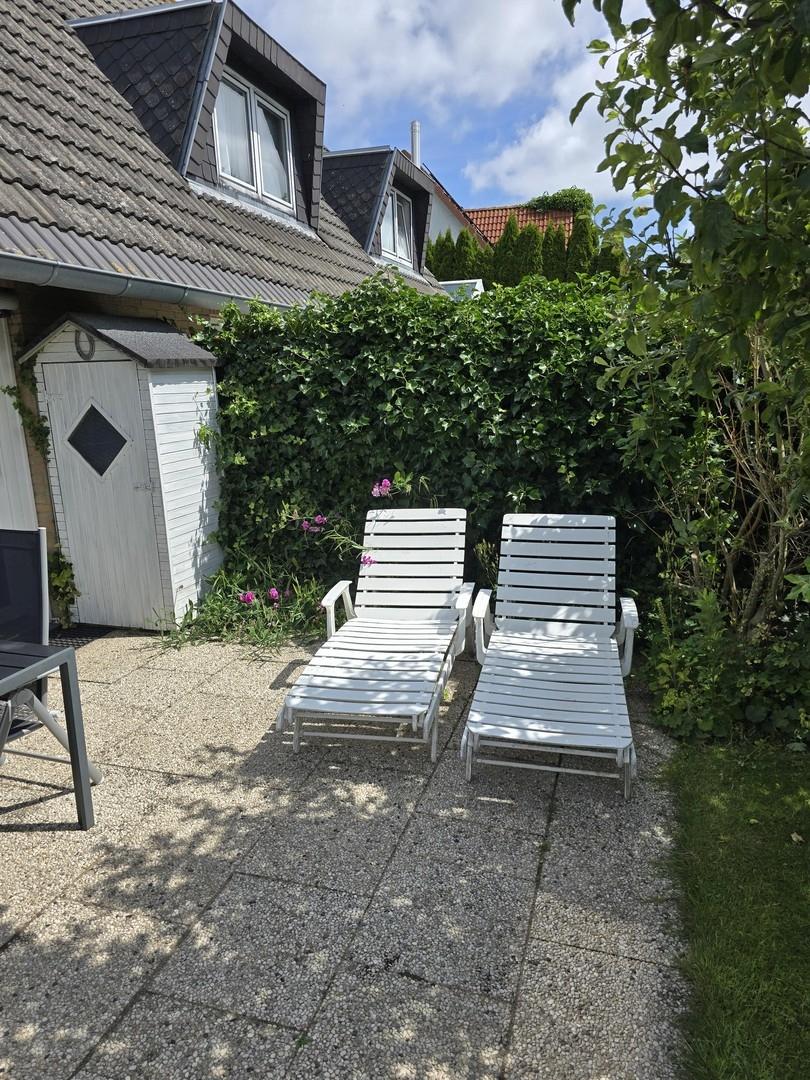 Sonnenliegen Terrasse