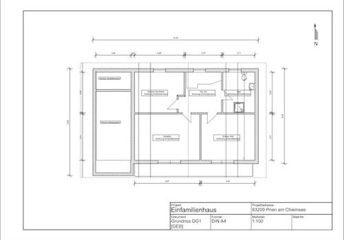 Grundriss Obergeschoss
