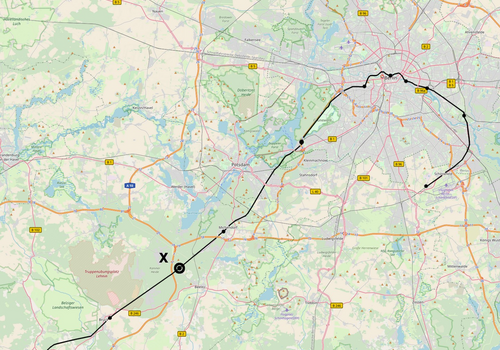 Regionalbahn nach Berlin