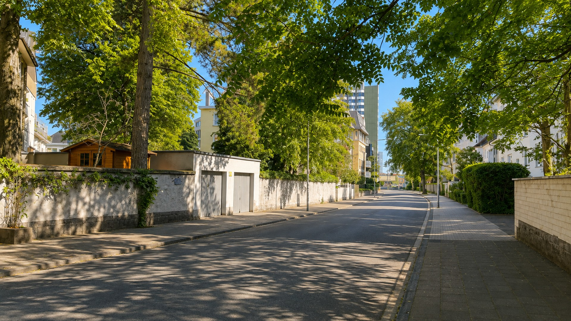An d. Münze - ruhige Straße