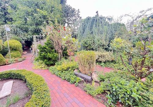 Gehwege durch den Garten