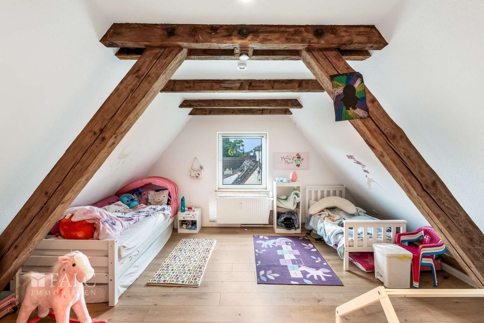 Kinderzimmer - Dachgeschoss