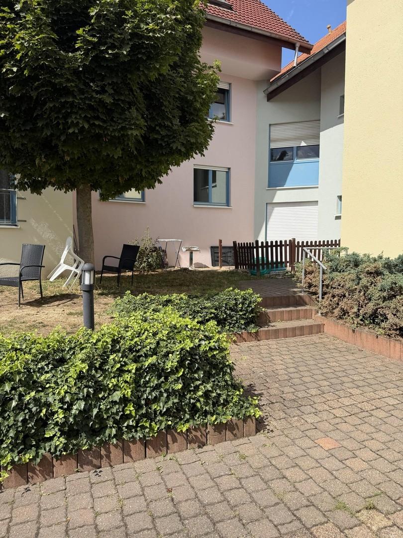 Wohnungsansicht vom Hof