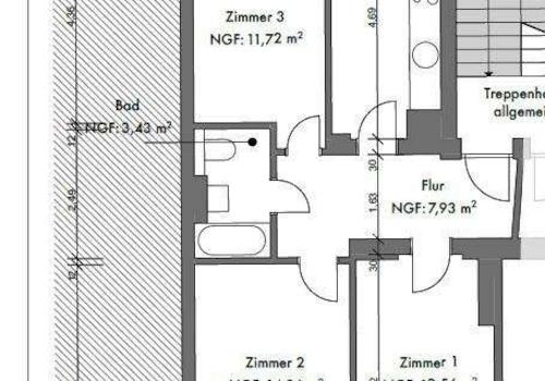 Grundriss WE 6