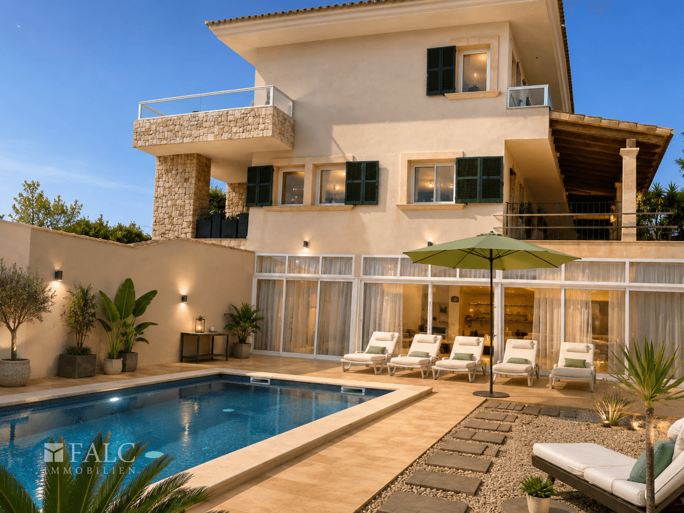 Pool Ansicht
