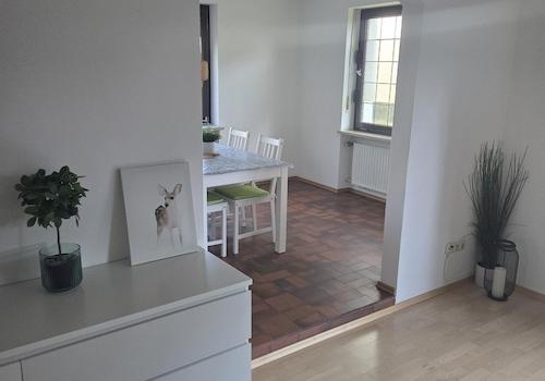 Blick ins Esszimmer