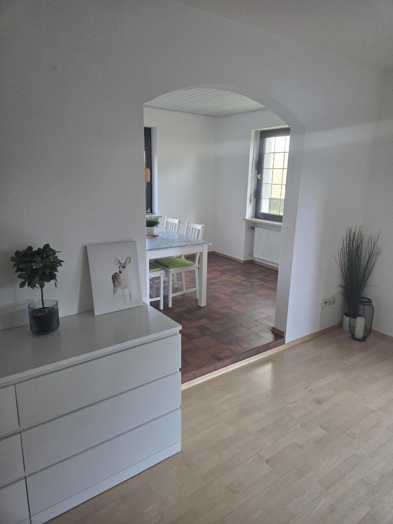 Blick ins Esszimmer