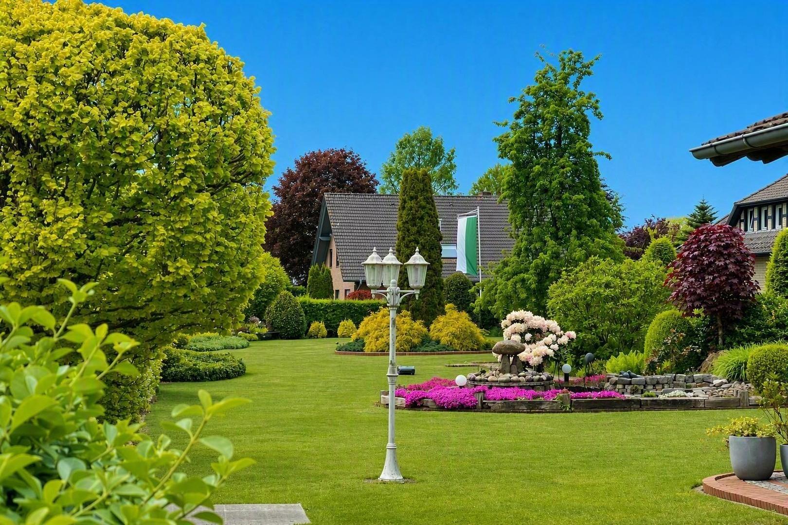 Garten mit Perspektive...