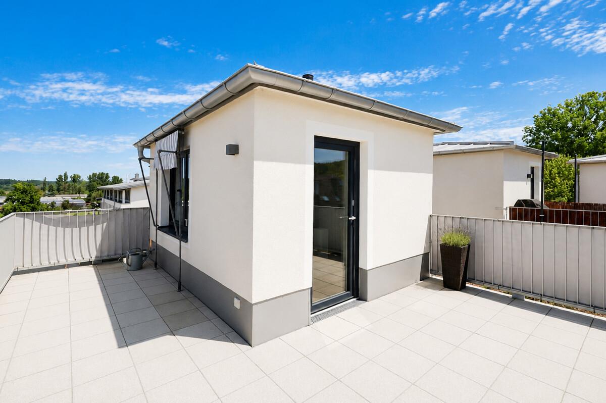 Weitere Ansicht Dachterrasse - Ebene 2